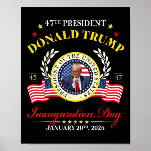 Affiche Jour de l'investiture du président Donald Trump 20