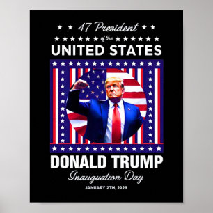 Affiche Jour de l'investiture du président Donald Trump 20