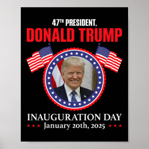 Affiche Jour de l'investiture du président Donald Trump 20