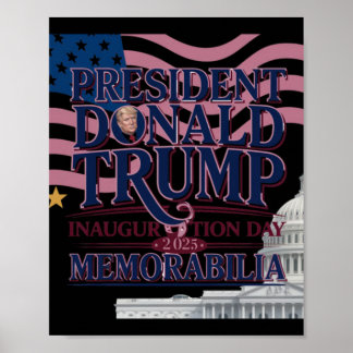 Affiche Jour de l'investiture du président Donald Trump 20