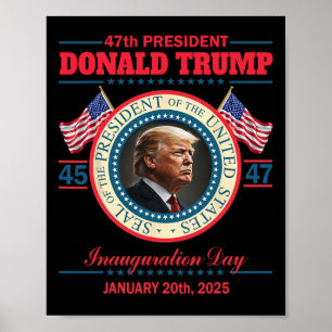Affiche Jour de l'investiture du président Donald Trump 20