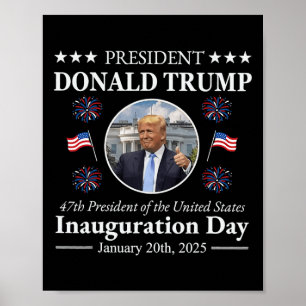 Affiche Jour de l'investiture du président Donald Trump 20