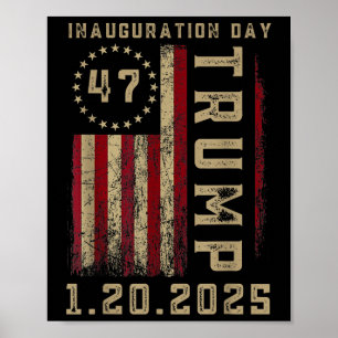 Affiche Jour de l'investiture du président Donald Trump 20