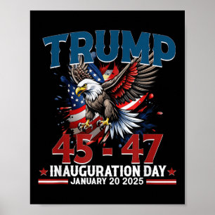 Affiche Jour de l'investiture du président Donald Trump 20