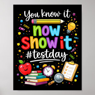 Affiche Jour de motivation pour les enseignants de tests d