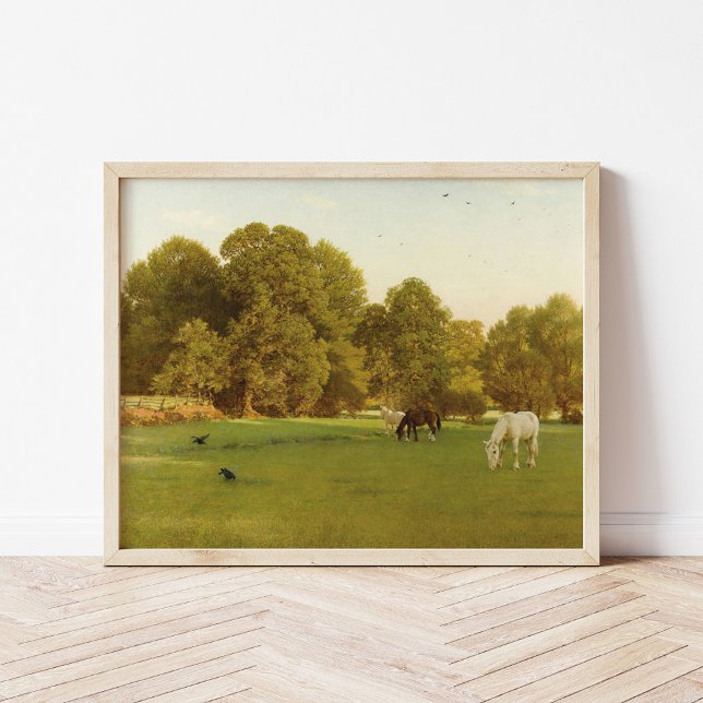 Affiche Jour de repos, Wallingford | George Dunlop Leslie (Créateur téléchargé)