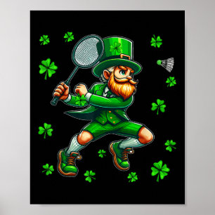 Affiche Jour de St. Patricks Jouer à l'équipe du joueur de