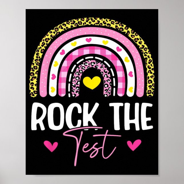 Affiche Jour de test de l'enseignant de test Jour de test  (Devant)