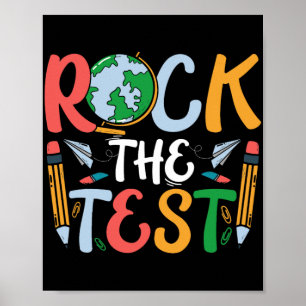Affiche Jour de test de l'enseignant de test Jour de test 