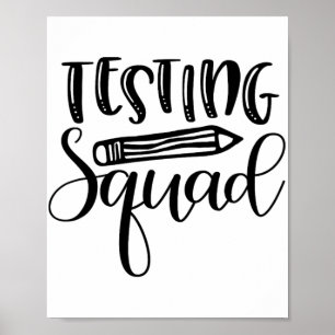 Affiche Jour de test de Squad Enseignant