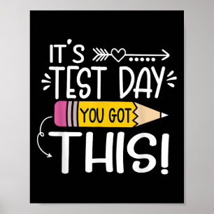 Affiche Jour De Test Drôle Son Jour De Test Vous Avez Ce T