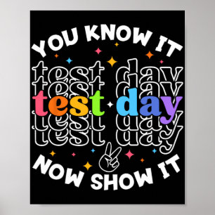 Affiche Jour de test Jour de test Enseignant Jour de test