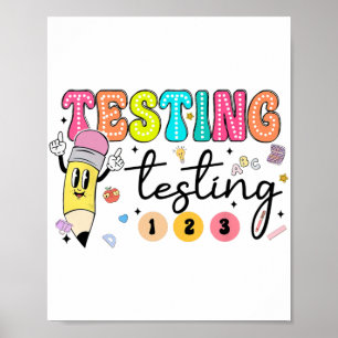 Affiche Jour de test Yall Test Day Enseignant