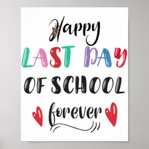 Affiche Jour Dernier De La Retraite De L'École Pour Toute 