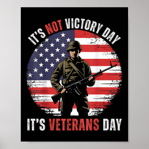 Affiche Jour des anciens combattants Ce n’est pas la victo