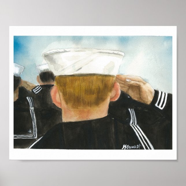 Affiche Jour des diplômes USN (Devant)