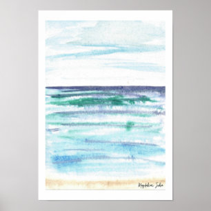 Affiche Jour des pluies en mer