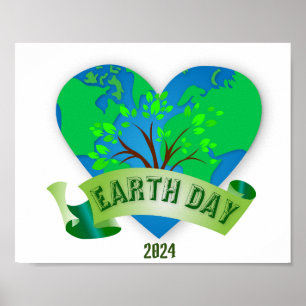 Affiche Jour des terres 2024 Heart Green