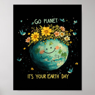 Affiche Jour des terres 2025 Go Planeti T's Your Jour des