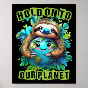 Affiche Jour des terres 2025 Tenez-Vous À Notre Planète Mi