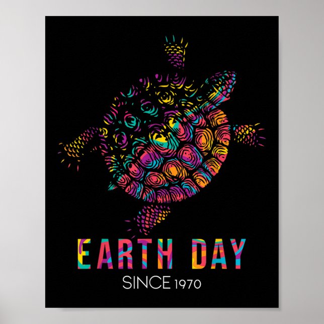 Affiche Jour des terres de protection De l'environnement c (Devant)