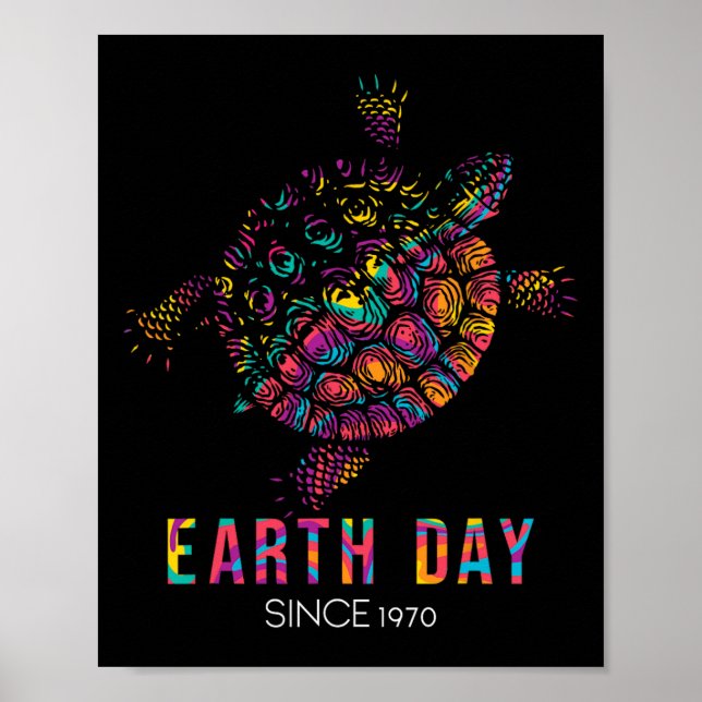Affiche Jour des terres de protection De l'environnement c (Devant)