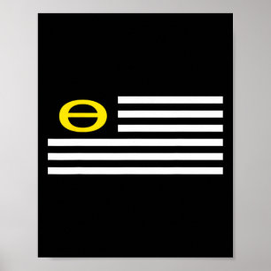 Affiche Jour des terres écologie Drapeau écologiste