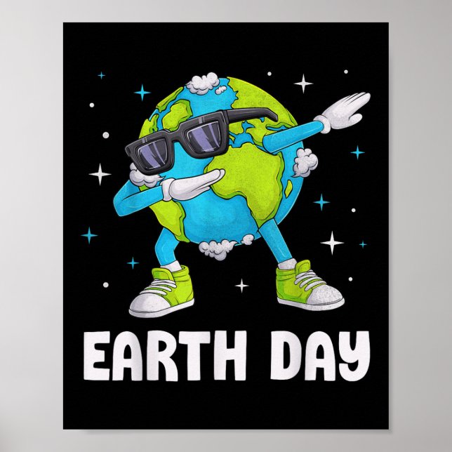 Affiche Jour des terres Funny Dab Dabbing Jour des terres  (Devant)