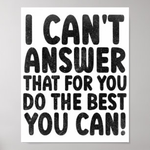 Affiche Jour d'essai 2022 Je ne peux pas répondre que pour