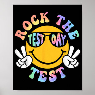 Affiche Jour d'essais Test Retro Motivational Teacher St
