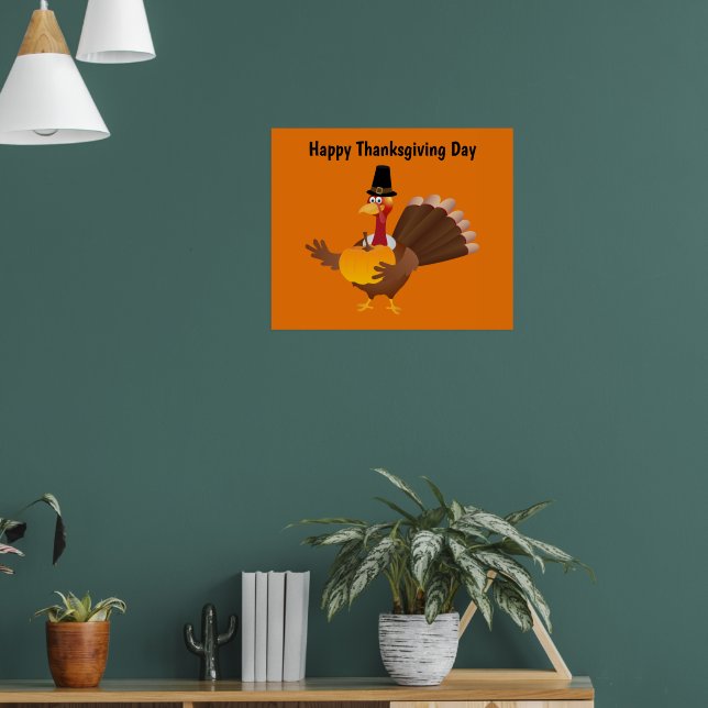 Affiche Jour du bon thanksgiving Turquie (Salon 1)