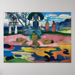Affiche Jour du Dieu   Paul Gauguin  