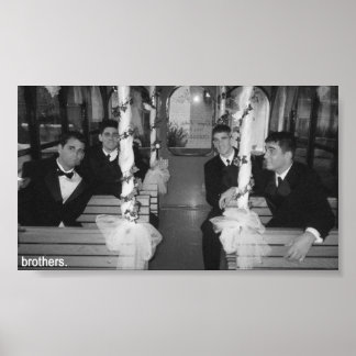Affiche jour du mariage