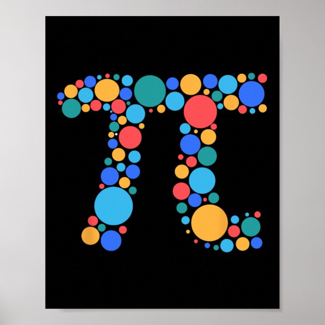 Affiche Jour du point de la journée des mathématiques des  (Devant)