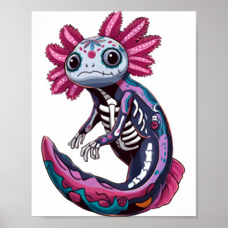 Affiche Jour du squelette d'axolotl de l'agence gouverneme