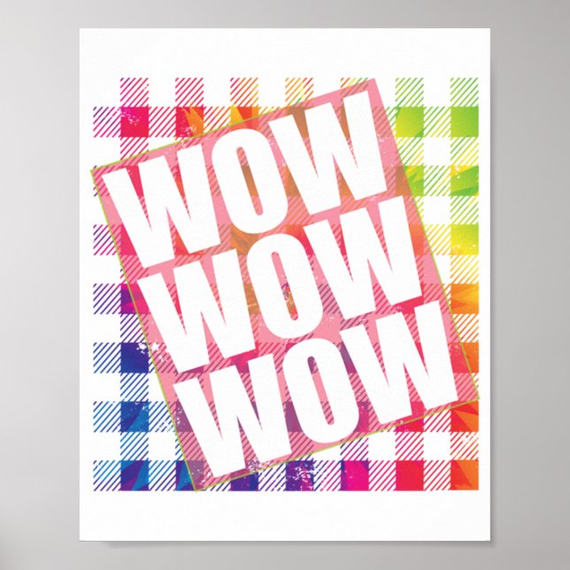 Affiche Jour libre Wow - WOW WOW WOW mème essentiel (Devant)