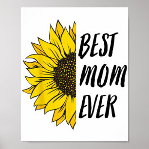 Affiche Jour Meilleure Maman Jamais De Fille Fils Maman En