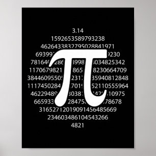 Affiche Jour Pi 3.14 Jour Pi Amusant Math Lover Joyeux Jou