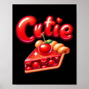 Affiche Jour Pie Jour Pi Jour Thanksgiving Cerise Cute Pie