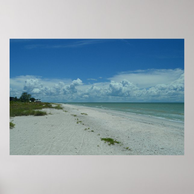 Affiche Jour Sur Une Plage Tropicale (Devant)