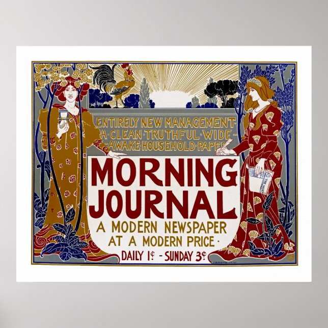 Affiche Journal du matin (Devant)