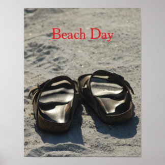 Affiche Journée à la plage