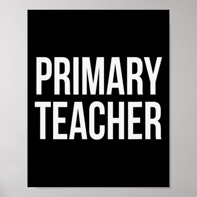 Affiche Journée d'appréciation de l'enseignant primaire po (Devant)