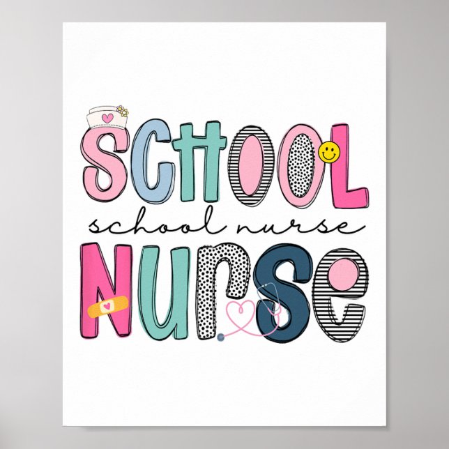 Affiche Journée d'appréciation des infirmières scolaires p (Devant)