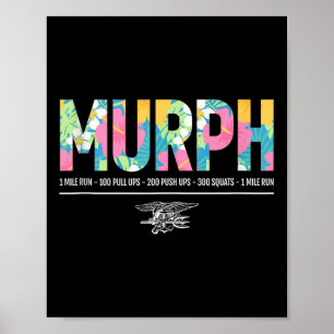 Affiche Journée de commémoration de Murph Tropical Entraîn
