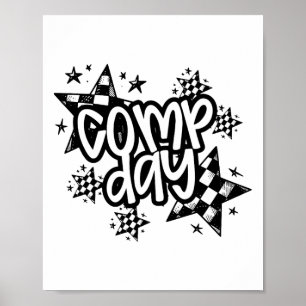 Affiche Journee de competition de cheerleading de la saiso