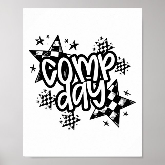 Affiche Journee de competition de cheerleading de la saiso (Devant)