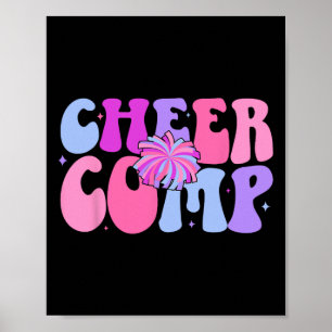 Affiche Journée de compétition de cheerleading Groovy Chee