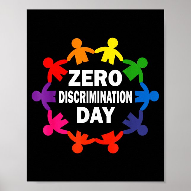 Affiche Journée de la discrimination zéro - égalité inclus (Devant)