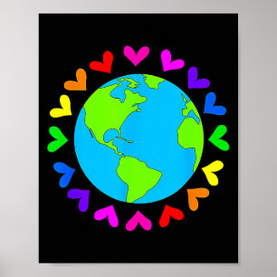 Affiche Journée de la Terre 2022 Militant pour l'environne